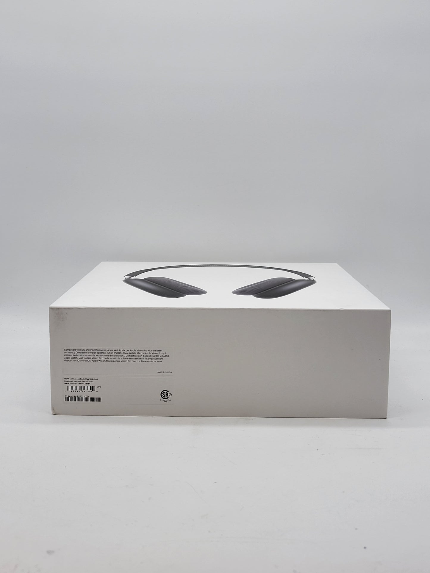 New Apple AirPods Max USB-C Wireless Over-Ear Headphones Midnight MWW43AM/A