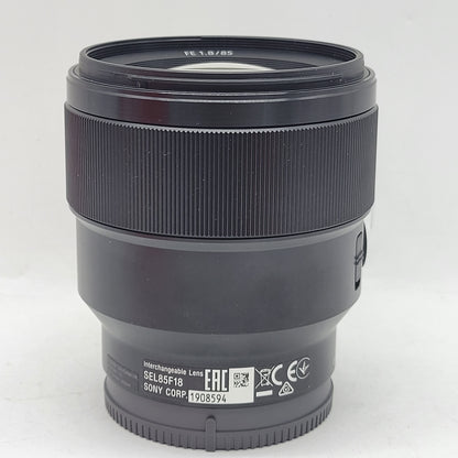 Sony FE 85mm f/1.8 E-Mount Full-Frame SEL85F18 Auto & Manual Lens