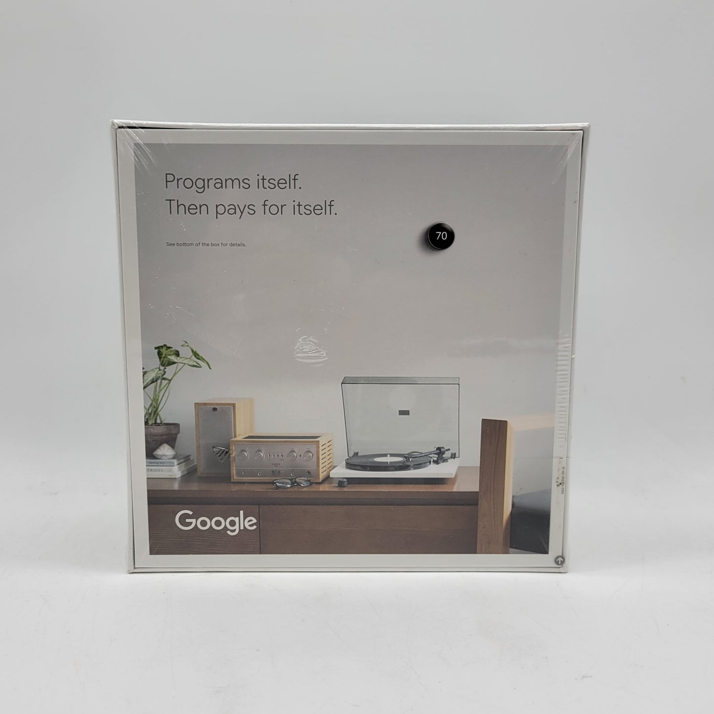 New GOOGLE Nest Learning Thermostat Stainless Steel A0013