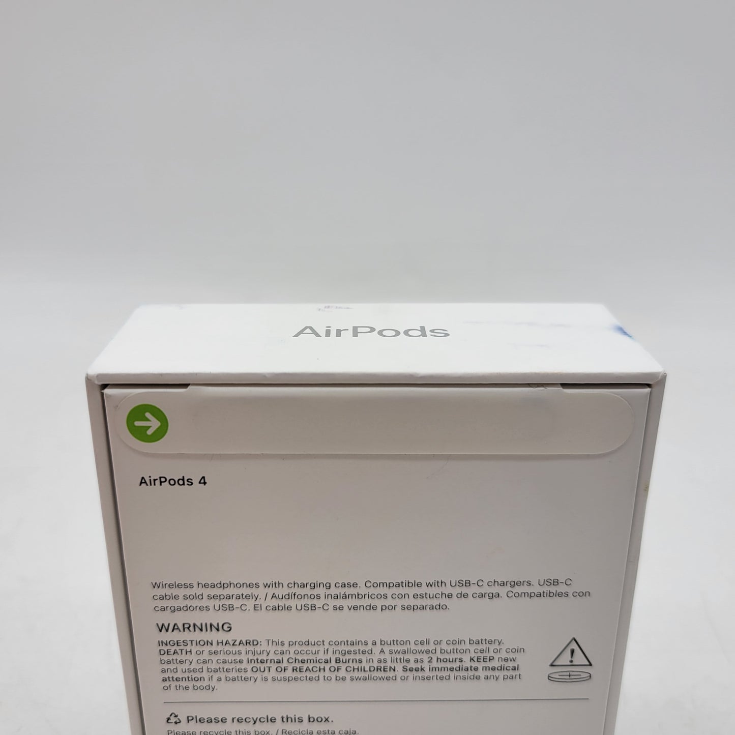 New Apple AirPods 4th Gen with Charging Case A3053 A3050 A3058 MXP63LL/A
