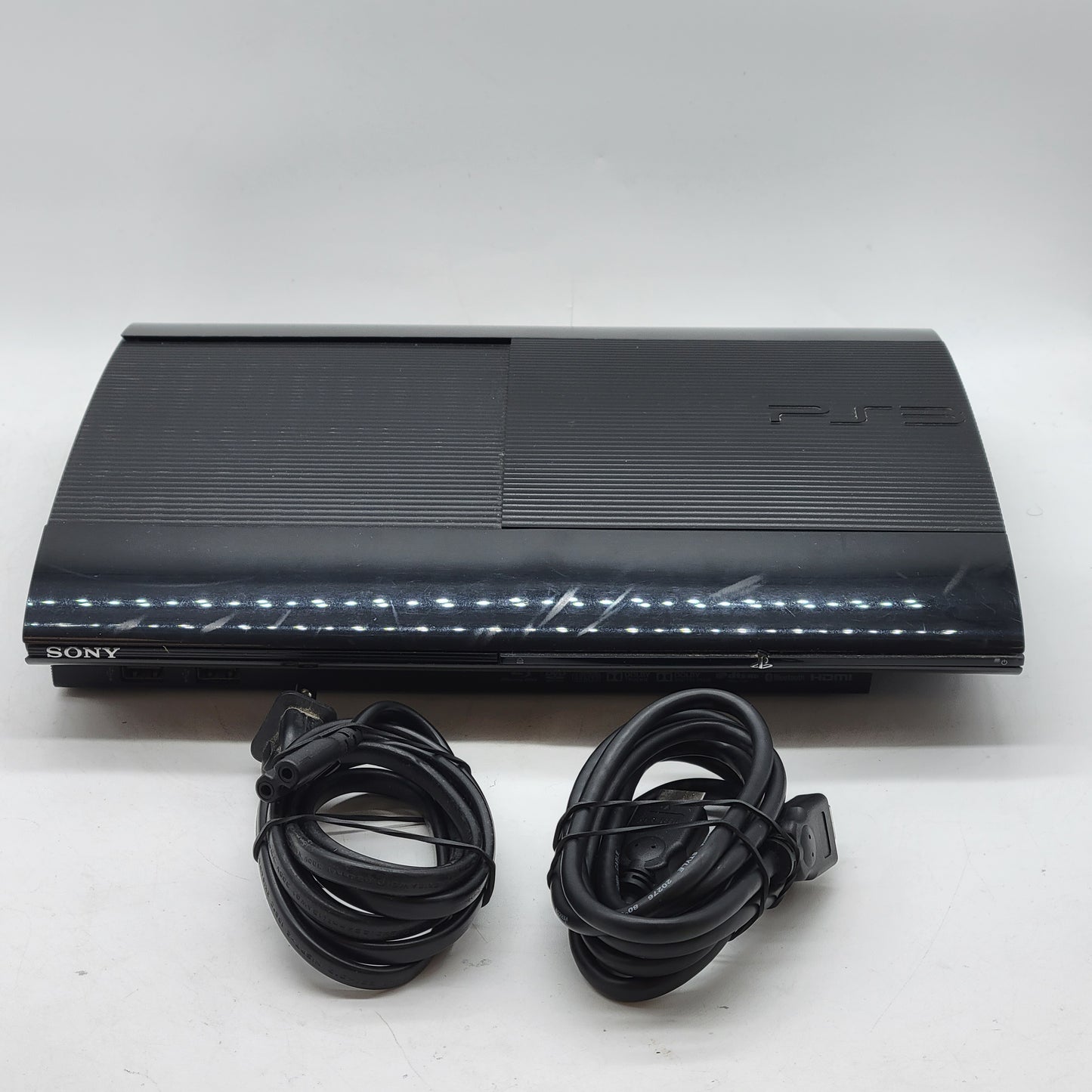 Sony PlayStation 3 Super Slim PS3 500GB Black Console Gaming System CECH-4301C