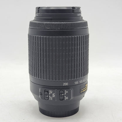Nikon AF-S DX NIKKOR 55-200mm f/4-5.6G ED VR Auto & Manual Lens AF-S