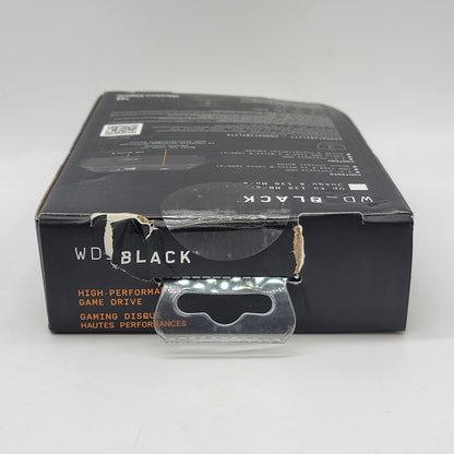 New Western Digital WD Portable BLACK P10 Game Drive 5TB HDD WDBA3A0050BBK-WEWM