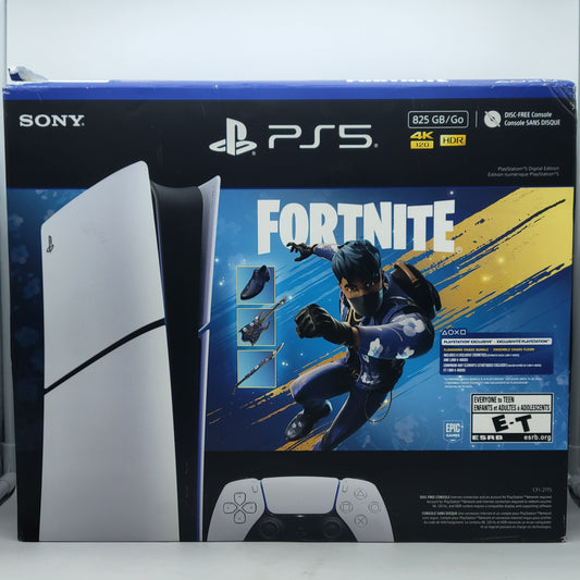 New Sony PlayStation 5 Slim Digital Edition PS5 1TB White Console Gaming System