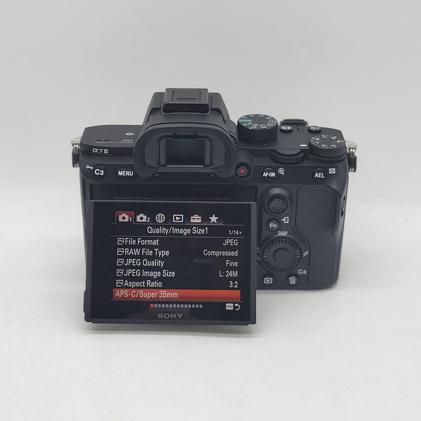 Sony Alpha A7 III 24.2MP Full-Frame Mirrorless Digital Camera 701 Shutter Count
