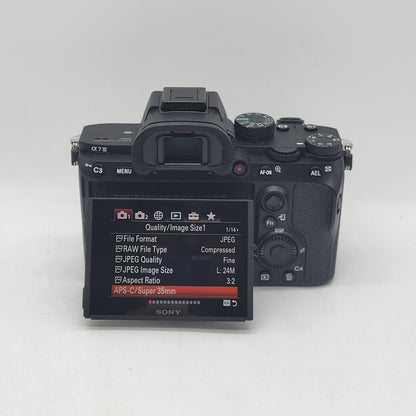Sony Alpha A7 III 24.2MP Full-Frame Mirrorless Digital Camera 701 Shutter Count