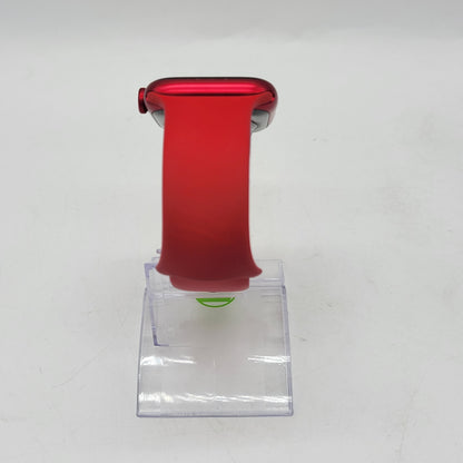 GPS Only Apple Watch Series 9 45MM Product Red Aluminum Red Sport Band A2980