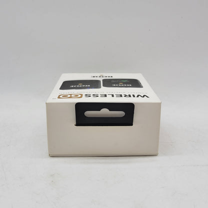 New RODE Wireless Go Compact Wireless Microphone System