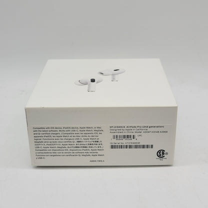 Apple AirPods Pro 2nd Gen Complete A3048 A3047 A2968 MTJV3AM/A