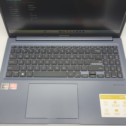 Asus Vivobook 15 M1603Q 15.6" Ryzen 7 5800HS 3.2GHz 12GB RAM 512GB SSD