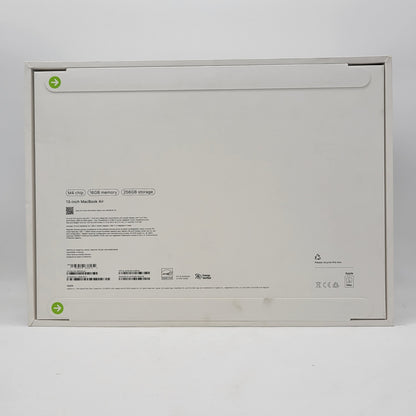 New 2025 Apple MacBook Air 13.6" M4 8C GPU 4.5GHz 16GB RAM 256GB SSD A3240