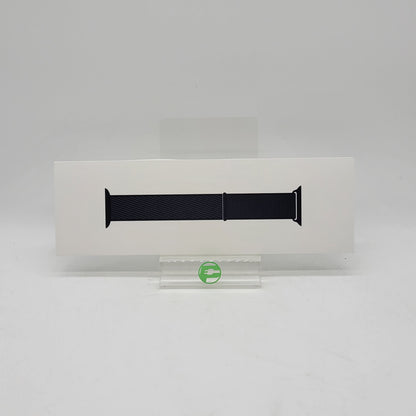 New GPS Only Apple Watch Series 10 42MM Black Aluminum Ink Sport Loop MWWG3LW/A