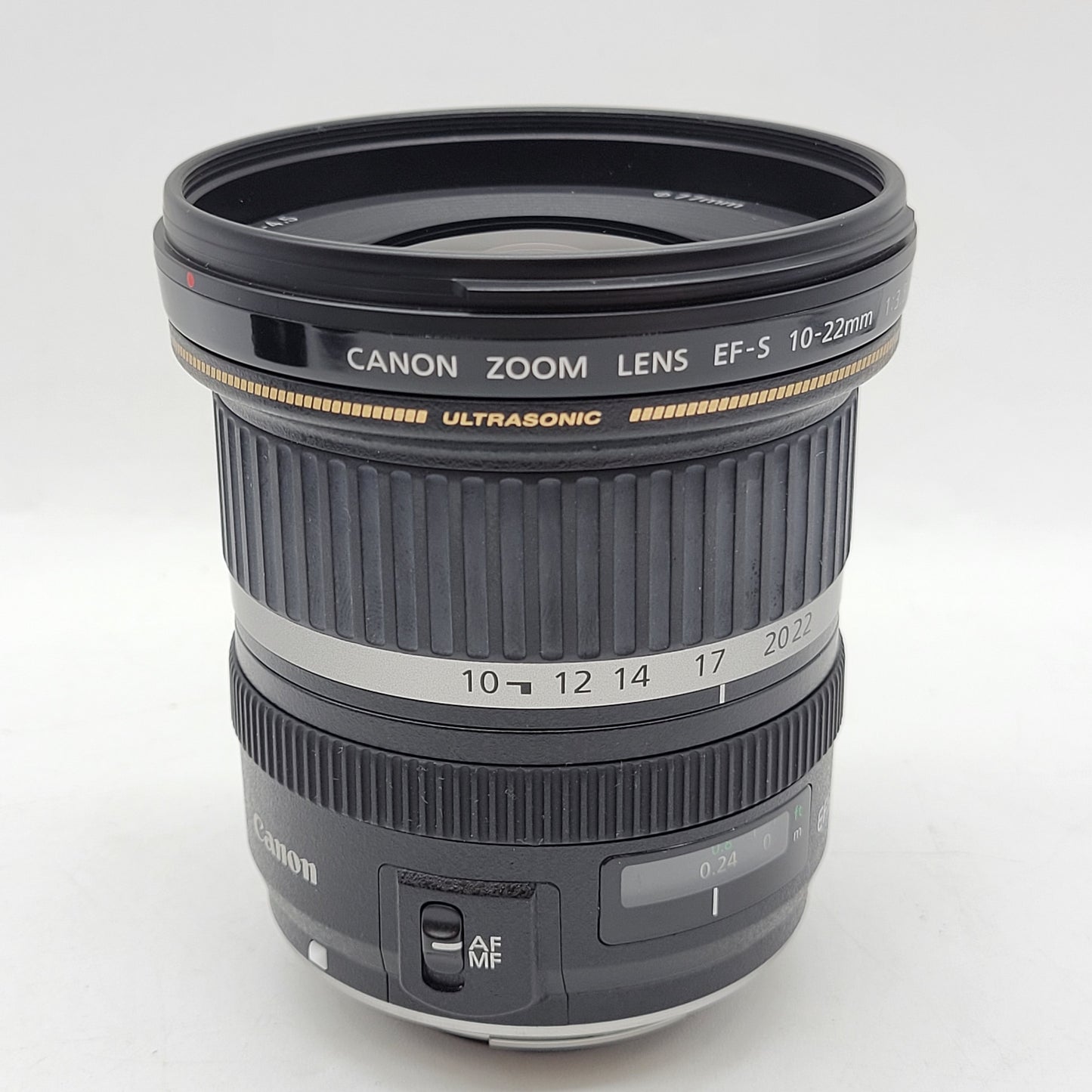 Canon EF-S Ultrasonic 10-22mm f/3.5-4.5 USM Auto & Manual Lens