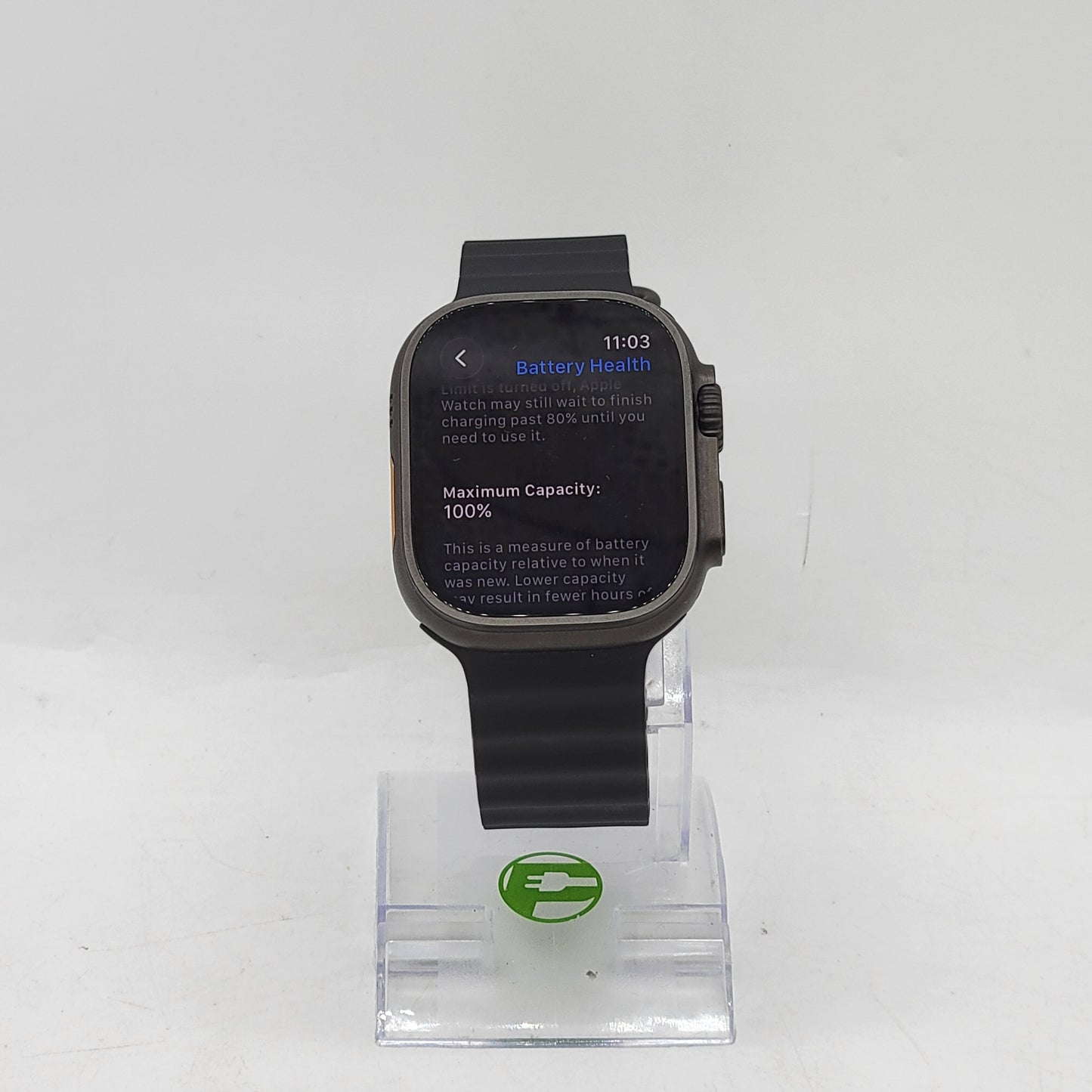 Unlocked Apple Watch Ultra 3 49MM Black Titanium Black Ocean Band MF0J4LW/A