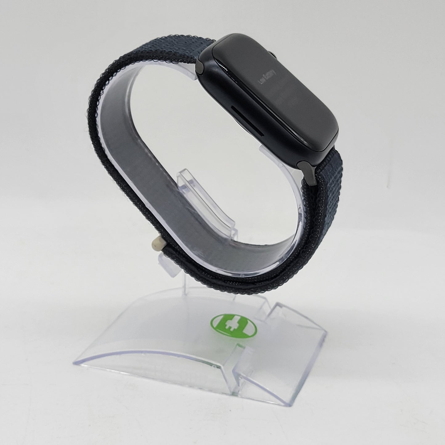 Unlocked Apple Watch Series 9 45MM Black Aluminum Beige Nylon Band MRMF3LW/A