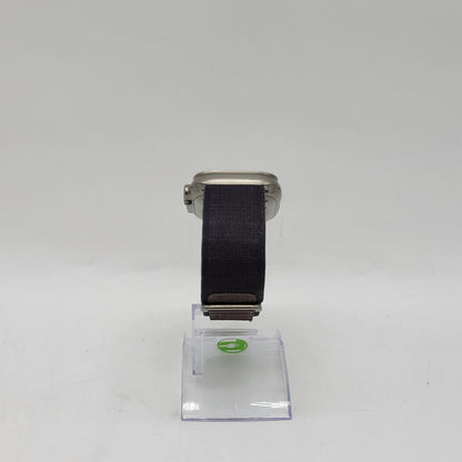 Unlocked Apple Watch Ultra 2 49MM Natural Titanium Alpine Loop Rubs MRF23LW/A
