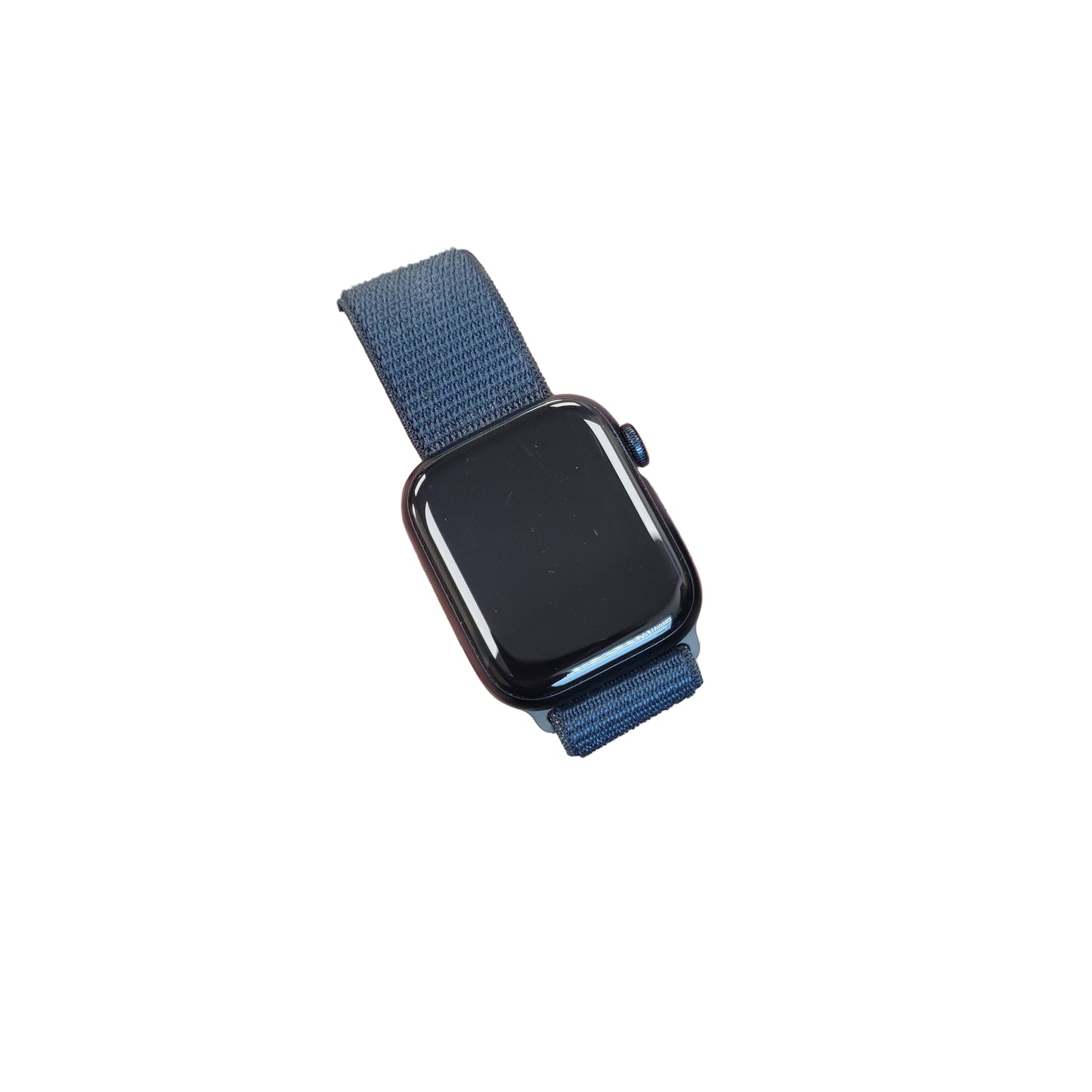 Unlocked Apple Watch Series 9 45MM Black Aluminum Beige Nylon Band MRMF3LW/A