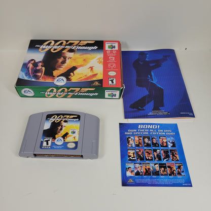 007 World Is Not Enough  (Nintendo 64 N64,  2000)