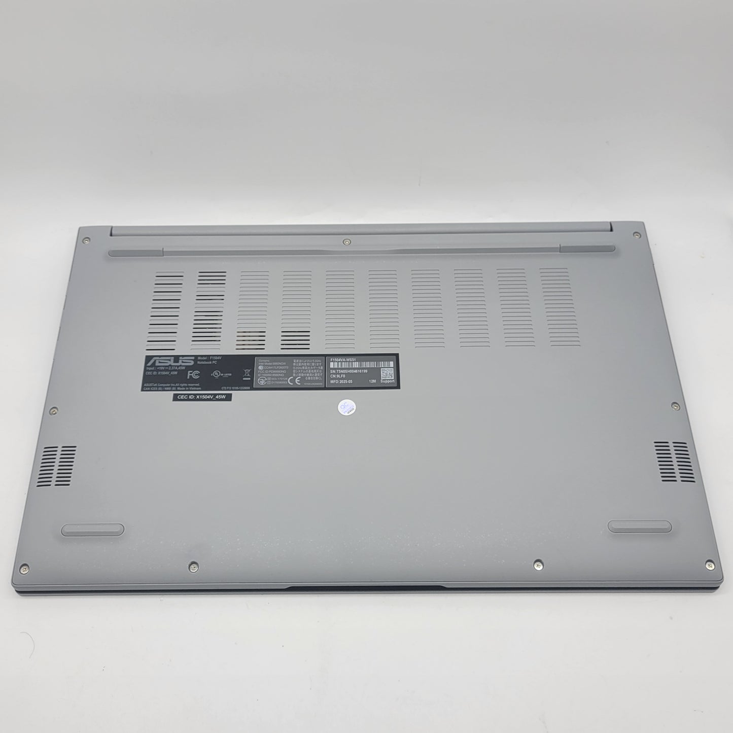 Asus Vivobook 15 F1504V 15.6" i5-1334U 1.3GHz 8GB RAM 512GB SSD