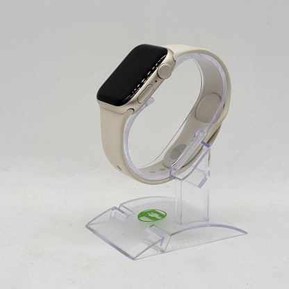 GPS Only Apple Watch SE 2nd Gen 40MM Starlight Aluminum Sport Band MXEF3LL/A