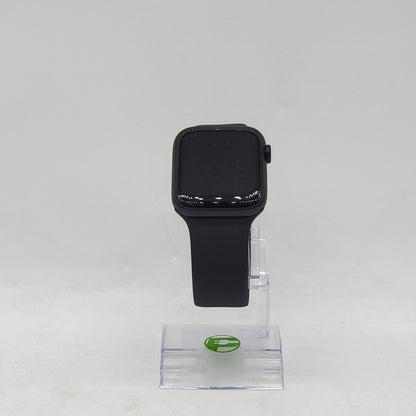 GPS Only Apple Watch SE 3 44MM Midnight Aluminum Black Sport Band MEHQ4LW/A