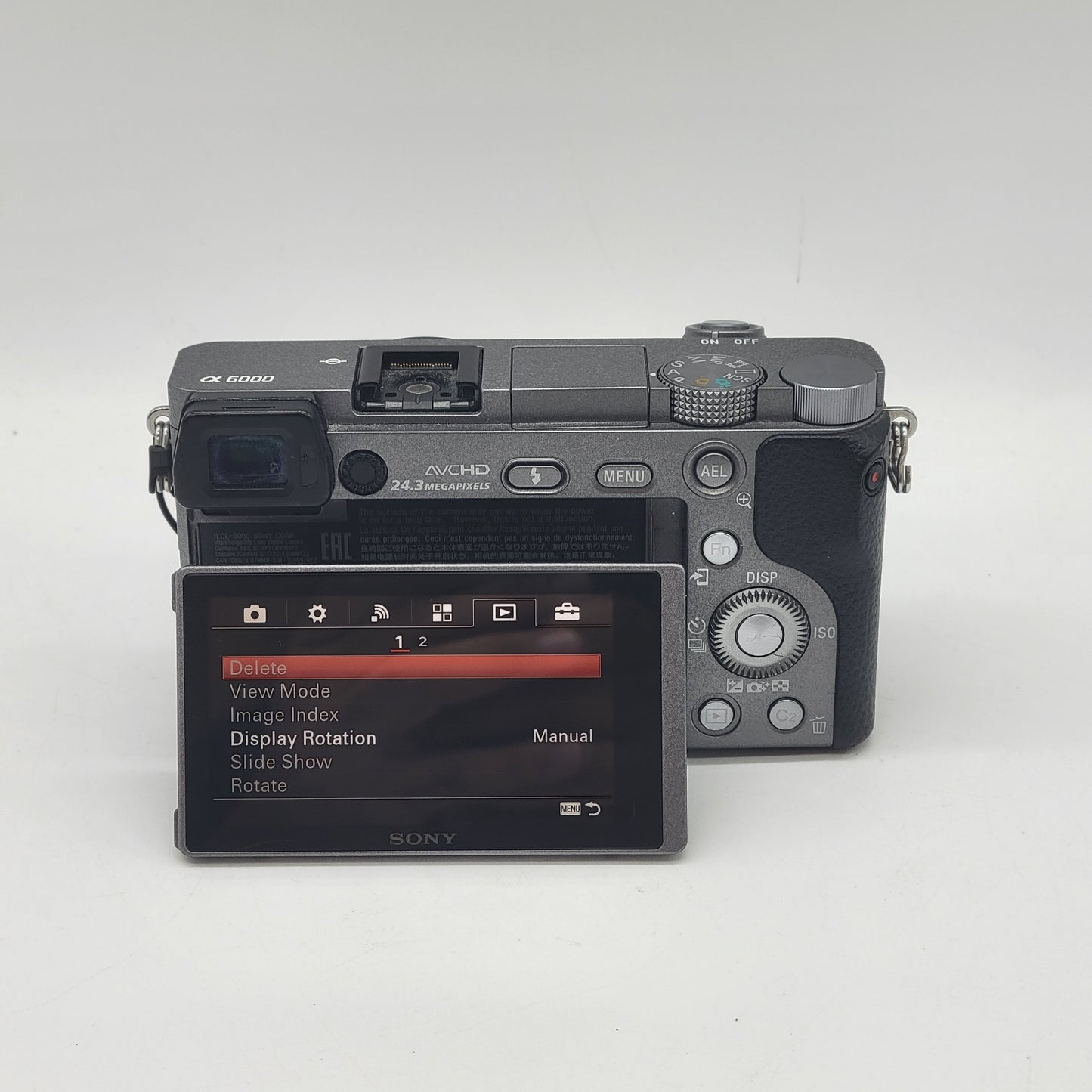 Sony Alpha A6000 24.3MP Mirrorless Digital Camera 4101 Shutter Count With Lens