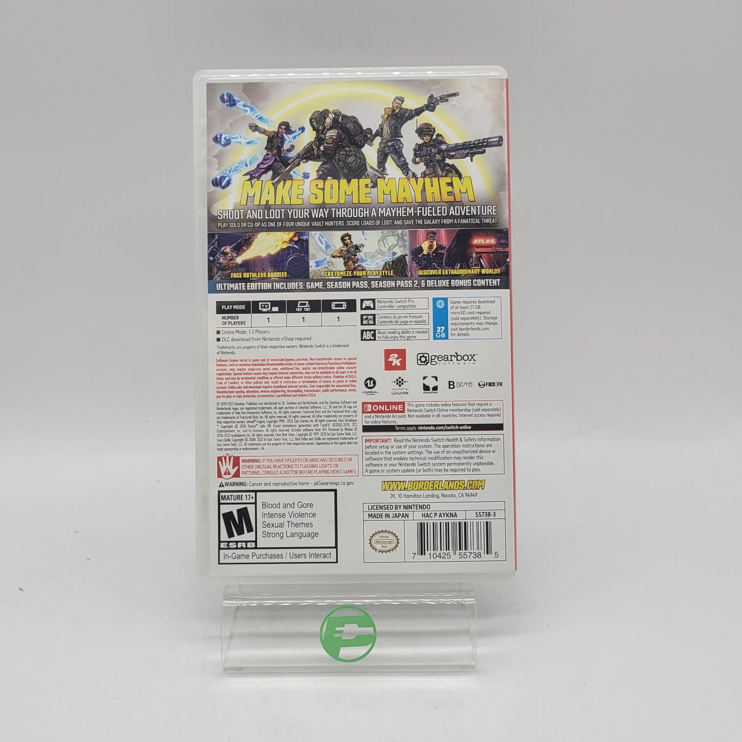 Borderlands 3: Ultimate Edition (Nintendo Switch, 2023)