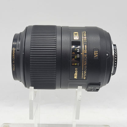 Nikon AF MICRO NIKKOR 85mm f/3.5G DX VR ED Auto & Manual Lens AF-S