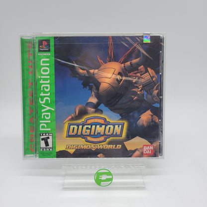 New Digimon World Greatest Hits  (Sony PlayStation 1 PS1,  2000)  Sealed