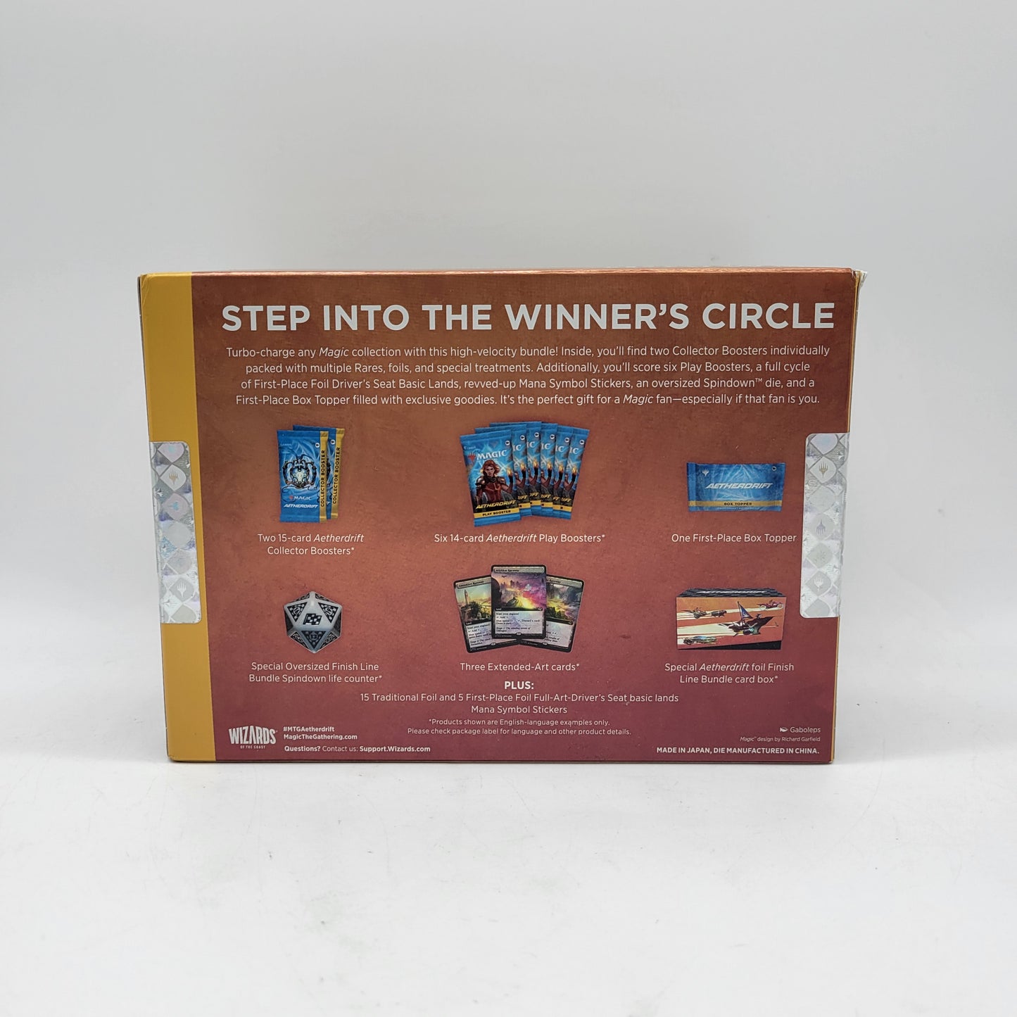 New Magic  The Gathering Aetherdrift Finish Line Bundle