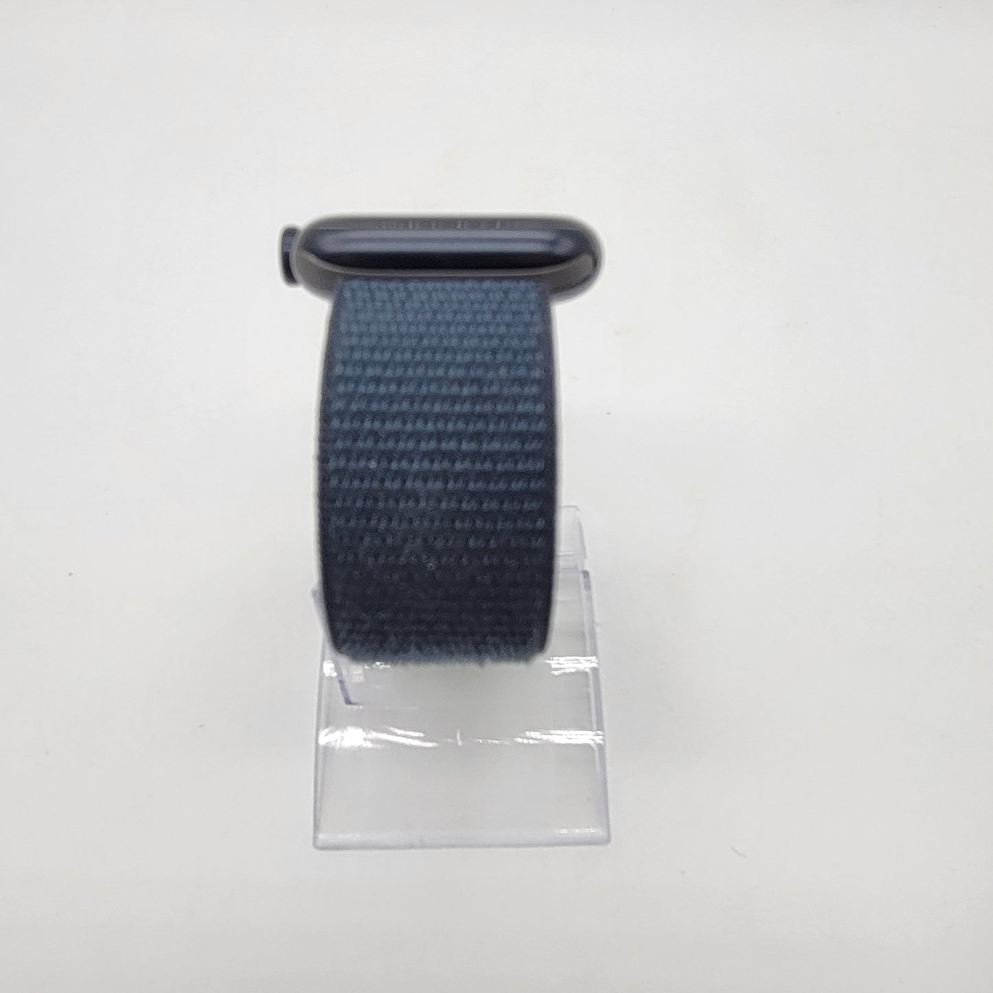 Unlocked Apple Watch Series 9 45MM Black Aluminum Beige Nylon Band MRMF3LW/A