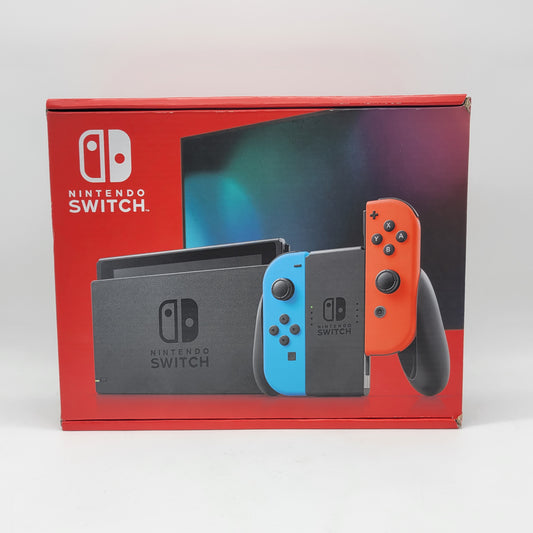 New Nintendo Switch v2 Video Game Console HAC-001(-01)  Black
