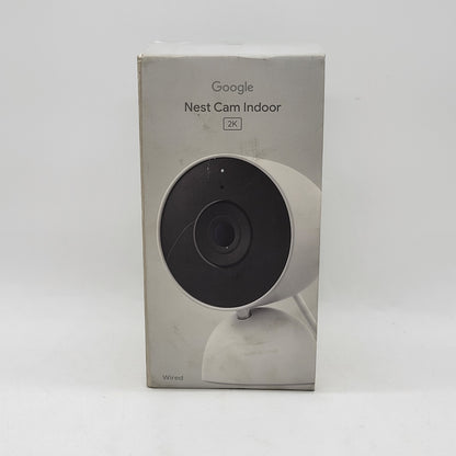 New Google Nest Cam 3rd Gen Indoor Camera Black/White G1NRR