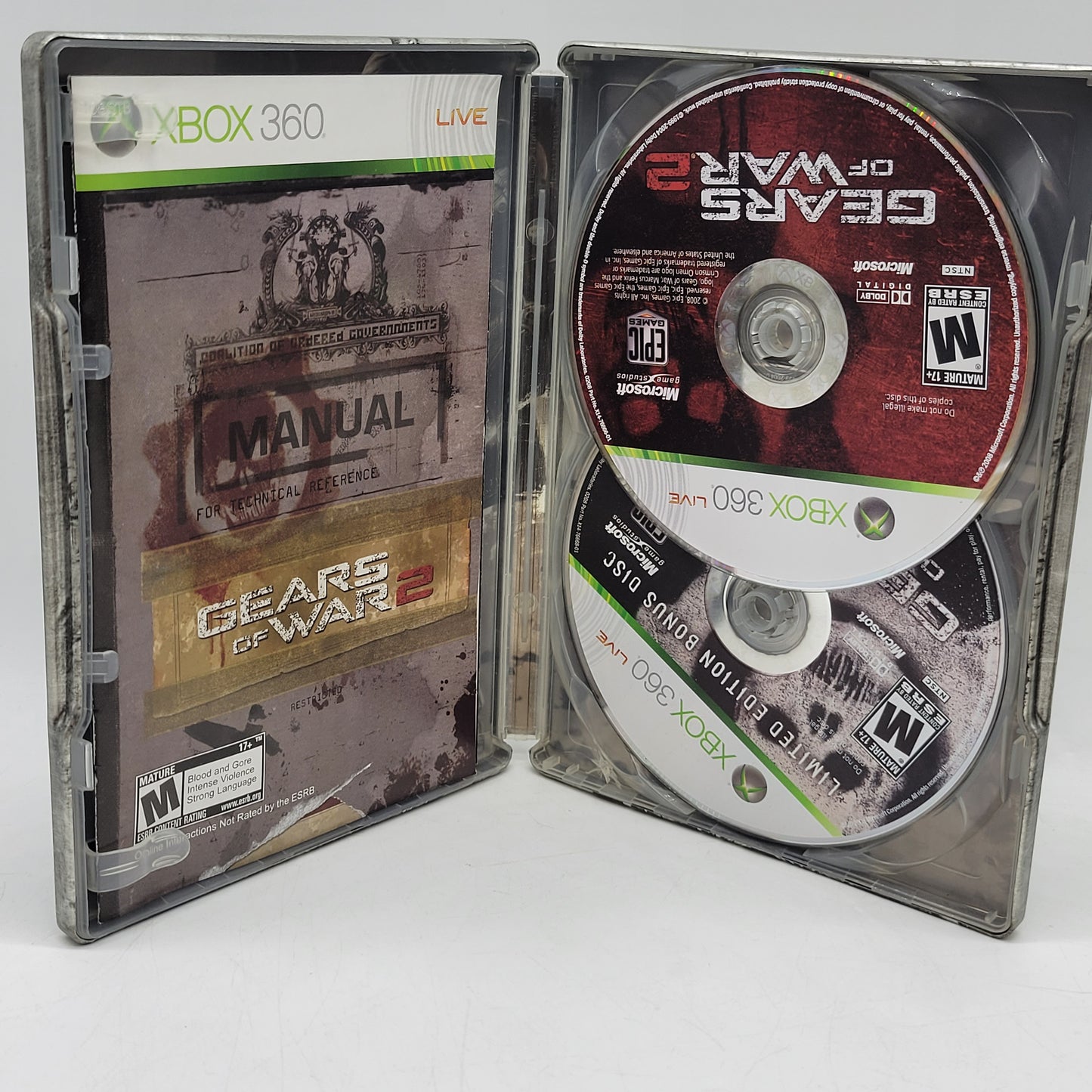 Gears of War 2 [Limited Edition] (Microsoft Xbox 360, 2008)