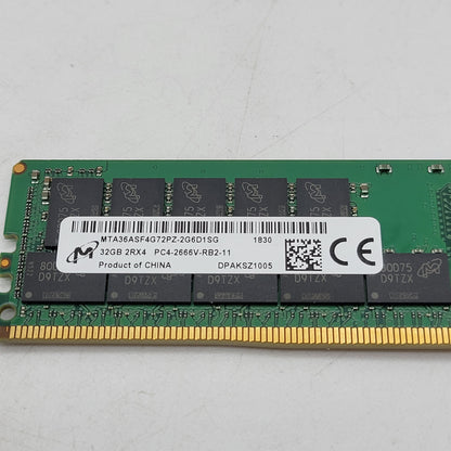Micron MTA36ASF4G72PZ-2G6D1SG 32GB (1x32GB) RAM DDR4 2666MHz 2RX4