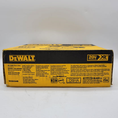 New DeWalt DCS334B 20V MAX Jig Saw Tool Only
