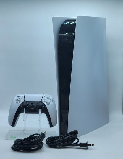 Sony PlayStation 5 Digital Edition PS5 825GB White Console Gaming System