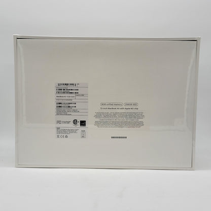 New 2022 Apple MacBook Air 13.6" M2 8C GPU 3.5GHz 8GB RAM 256GB SSD A2681