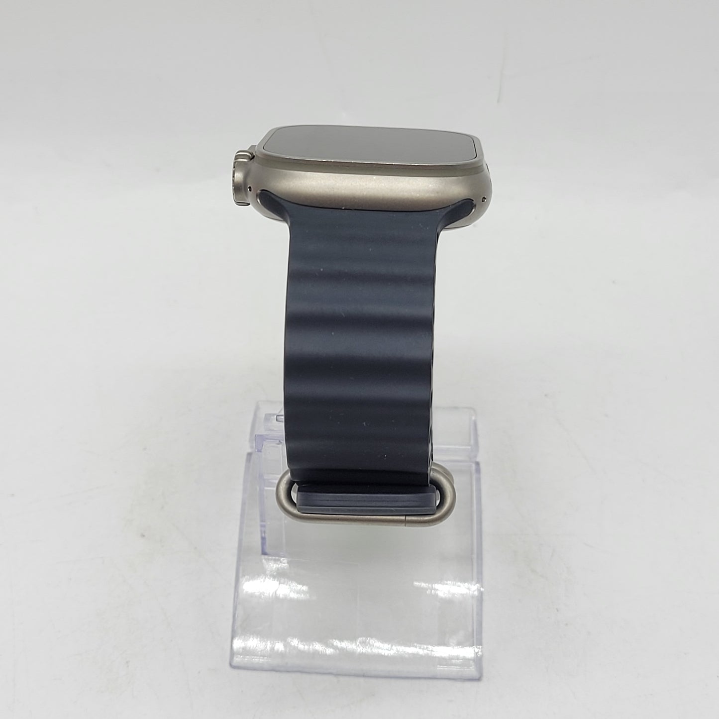 Unlocked Apple Watch Ultra 49MM Natural Titanium Ocean Blue Band MQET3LL/A