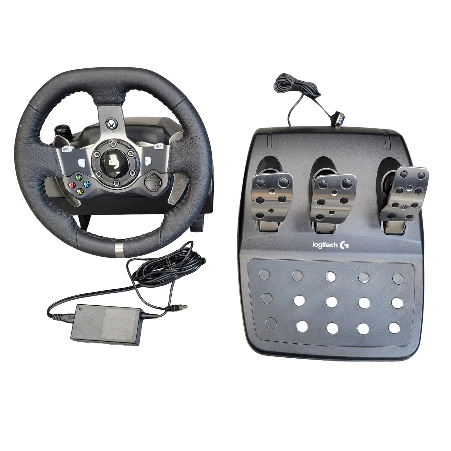 Logitech G920  Driving Force Steering Wheel and Pedals W-U0004 for PC Xbox X,S