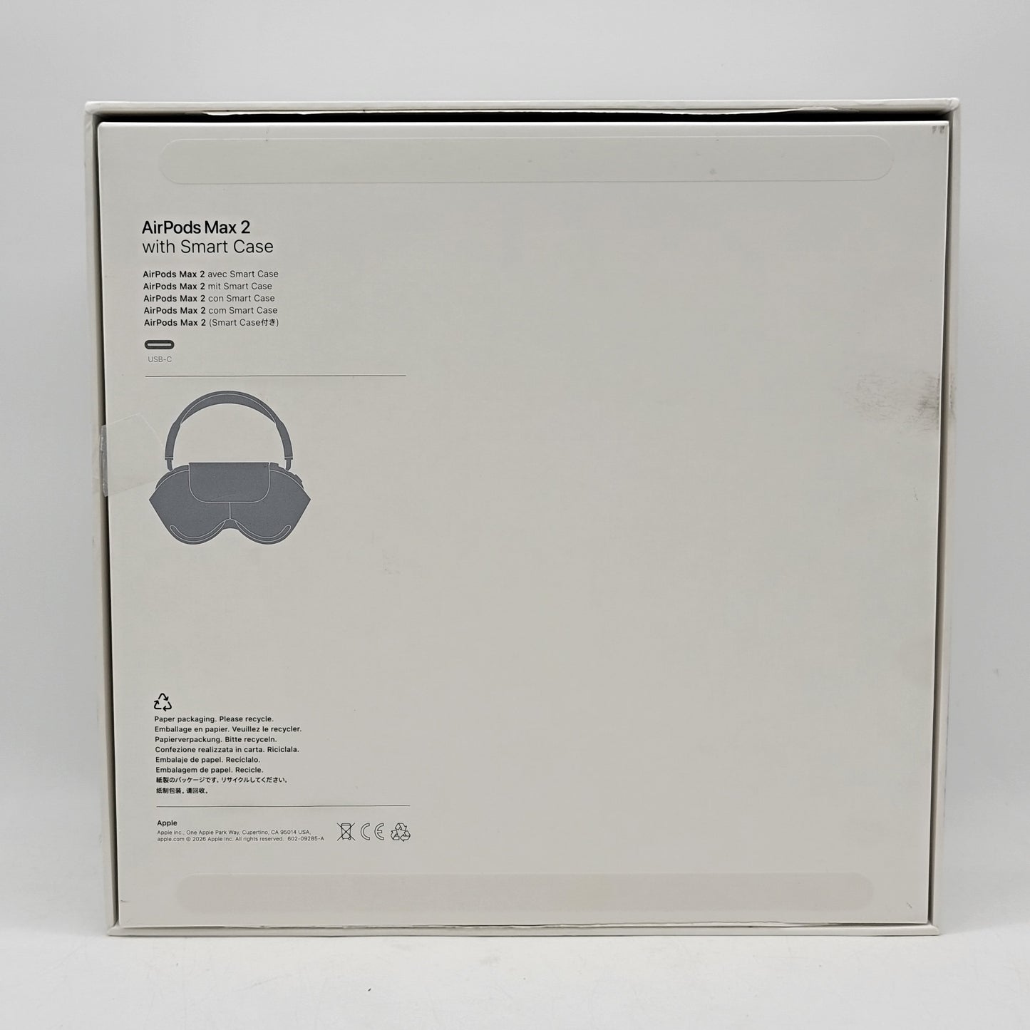 Apple AirPods Max 2 Wireless Over-Ear Headphones Midnight A3454