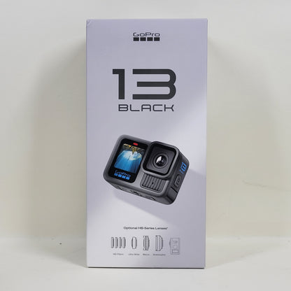New GoPro Hero13 Black 27MP 5K Action Camera CPSS1