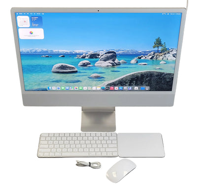 2023 Apple iMac 24" M3 10 Core 4.0GHz 24GB RAM 1TB SSD Silver A2873