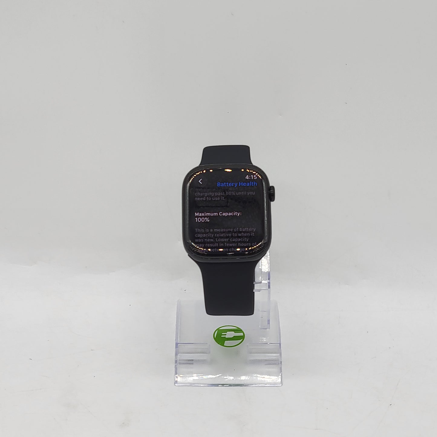 Unlocked Apple Watch Series 11 46MM Jet Black Aluminum Sport Band MFC44LW/A