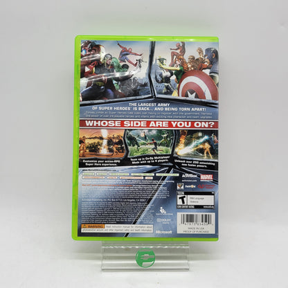 Marvel Ultimate Alliance 2 (Microsoft Xbox 360, 2009)