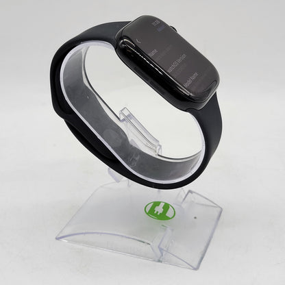 Unlocked Apple Watch Series 11 46MM Jet Black Aluminum Sport Band MFC44LW/A
