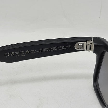 Ray-Ban Meta Wayfarer Gen 1 Matte Black Standard RW4006 601ST3 AI Smart Glasses