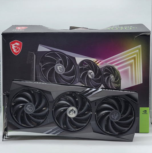 MSI GeForce RTX 4070 Ti 12GB GDDR6X Graphics Card 912-V513-008