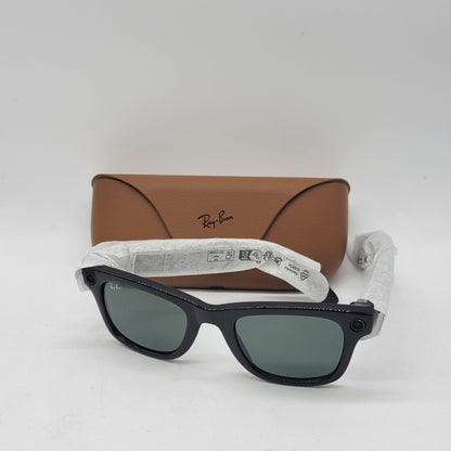 RayBan Meta Wayfarer Smart Glasses RW4006 Shiny Black