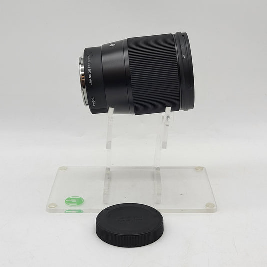 Sigma 16mm f/1.4 For Sony E-Mount Manual Lens